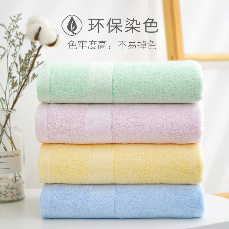 软~ 竹纤维浴巾女薄款q家用比全棉吸水竹炭大毛巾大人2021新款