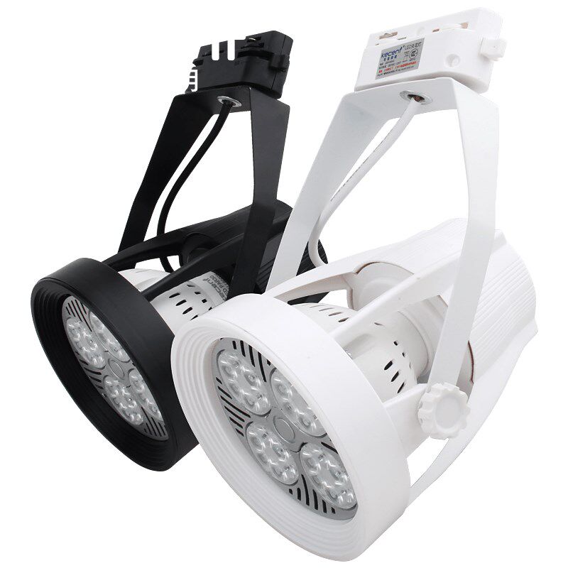 par30轨道灯led射灯服装店展会专用导轨灯商用N店铺珠宝灯30w 40w