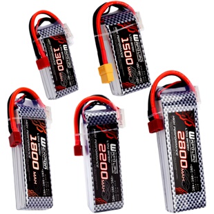 2800mAh2S 4S6S航模锂电池35C电 2200 RC车模船b模锂电池1500