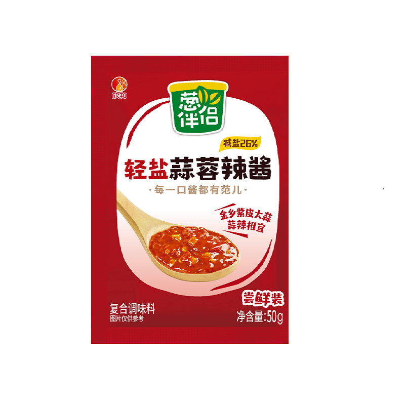 【天猫U先】葱伴侣轻盐蒜蓉辣酱50g