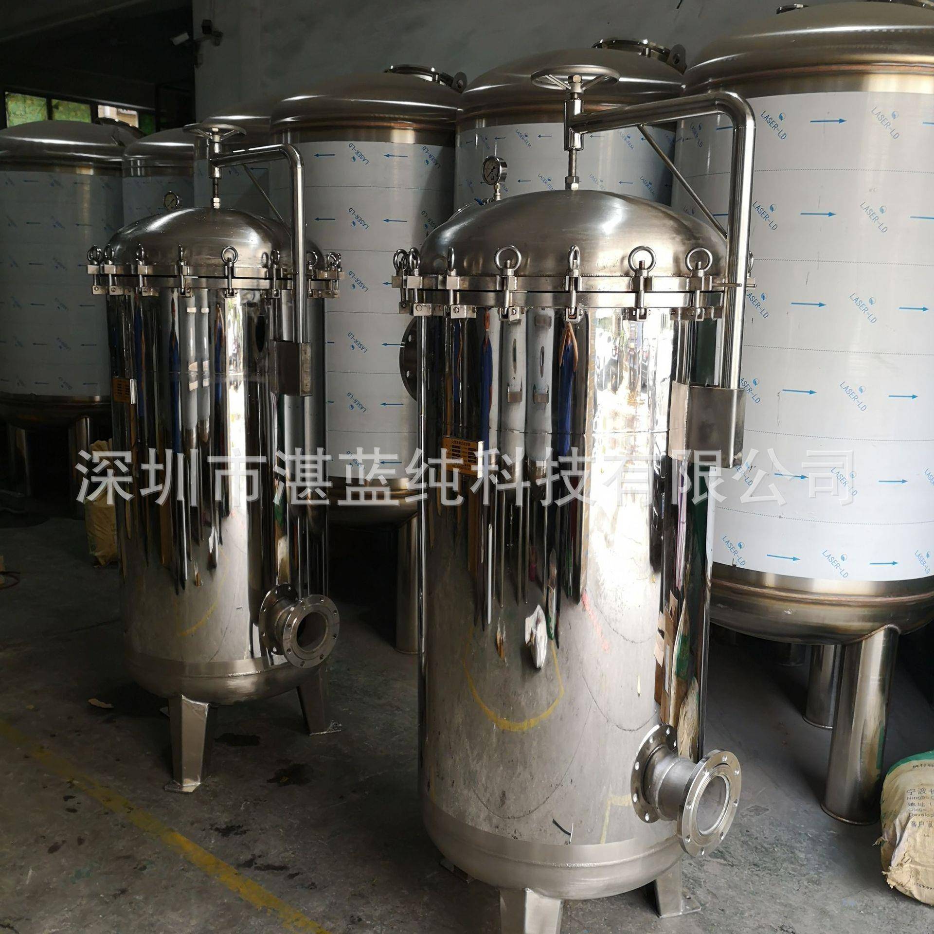 袋式过滤器不锈钢304袋式过滤器8袋袋式过滤器加工袋式过滤器