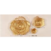 金属铁艺镂空雕花墙面挂件 新古典现代家居 客厅玄关创意壁挂墙饰