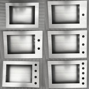 台达人机界面PLC电箱铝合金控制箱 信捷 触摸屏安装 盒7寸10寸威纶