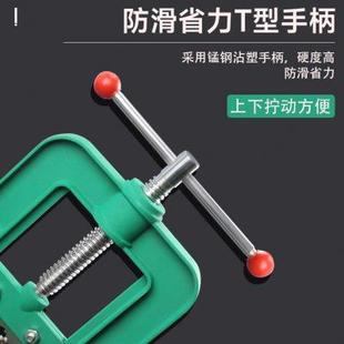 百威狮龙门钳夹管钳重型压力钳管子台虎钳割丝管子钳固定夹具台钳