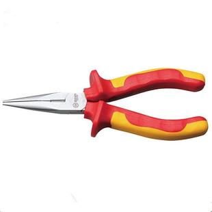双色VDE绝缘尖嘴钳钳子0220106 Booher工具VDE绝缘工具