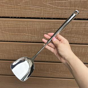 【天花板】304不锈钢炒菜铲 加厚长柄锅铲一体防烫家用不粘锅铲子