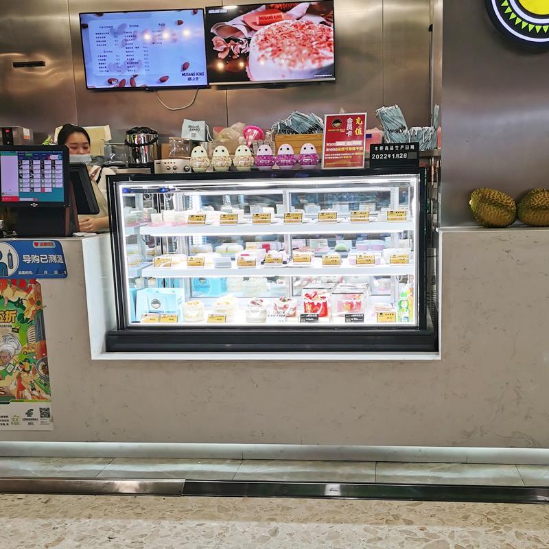 哈森蛋糕柜冷藏展示柜商用水果柜熟食甜品冰柜风冷小型台式保鲜柜