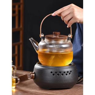 玻璃蒸煮茶壶电陶炉煮茶器煮茶炉专用家用小型蒸汽全自动功夫茶具
