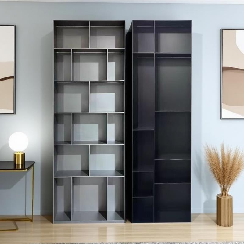 不锈钢展示柜嵌入式壁龛客厅置物悬空柜金属柜装饰钢板柜书柜定制