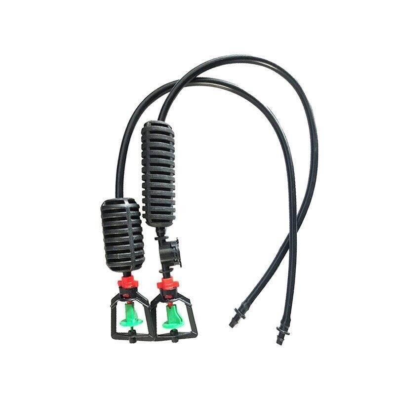 雾化喷头温室大棚降温吊喷管套装360旋转喷洒喷头吊挂倒挂微喷头