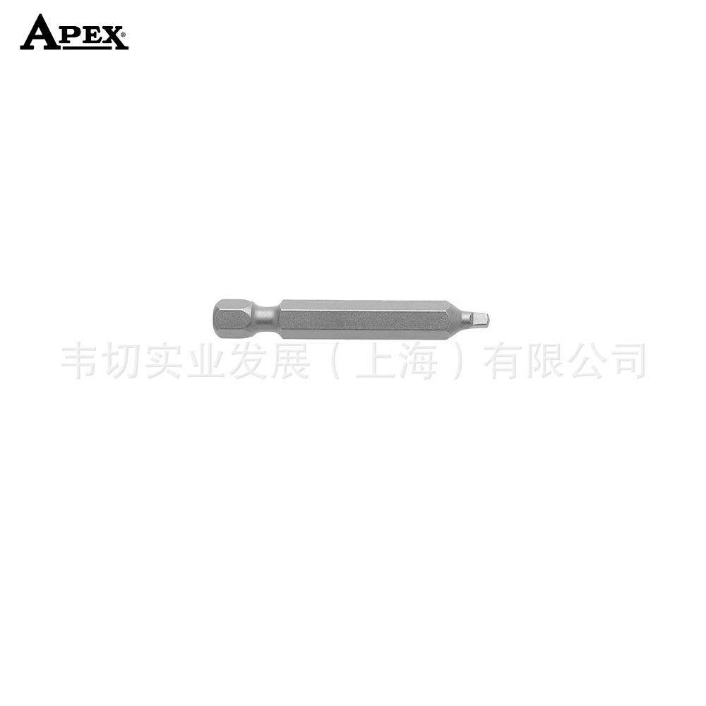 Apex1/4带颈加长四方形螺丝批头954-2X现货