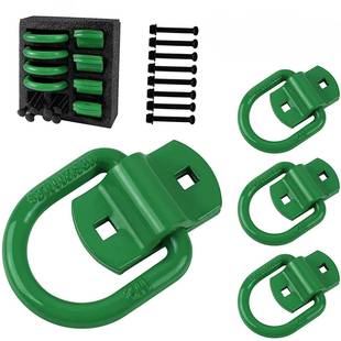 焊接重型锻造12000磅带扣板螺丝d环适用于平板车捆绑固定锚D型环