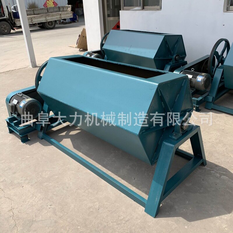 全自动滚筒抛机700升六角电动滚筒除锈抛光机六角电动铁件抛光筒