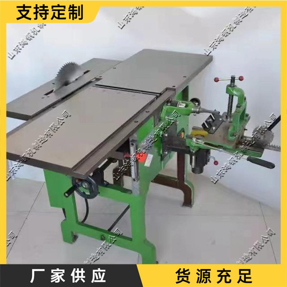 小型木工压刨机三合一功能木工台式刨床木工师傅便携式移动台刨