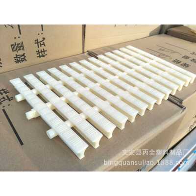 新款直销加宽型ABS游泳池溢水格栅排水沟盖板防滑渠面篦子