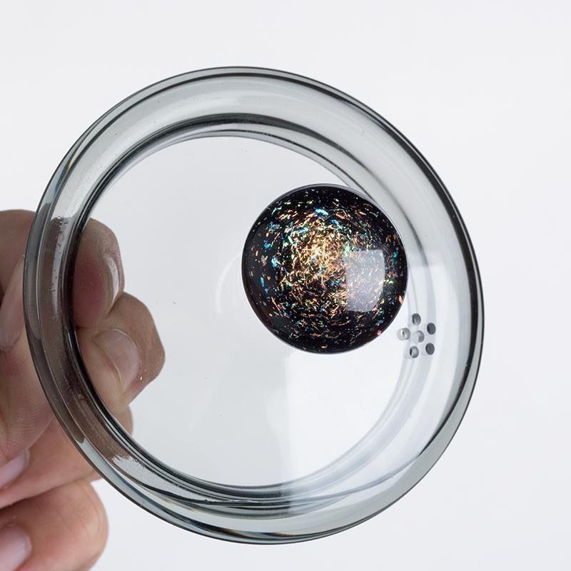 直销新款高硼硅玻璃茶漏 玻璃盖内胆 茶壶配件 配套壶盖子杯盖胆