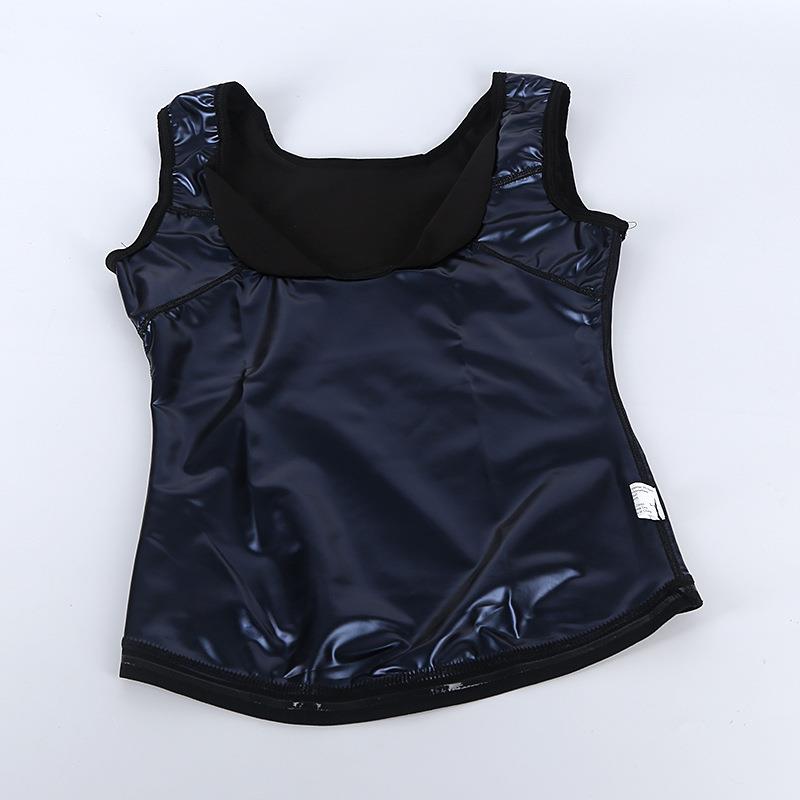 新款直销亚马逊ebay燃脂收腹背心健身暴汗服跑步运动服塑身背心束