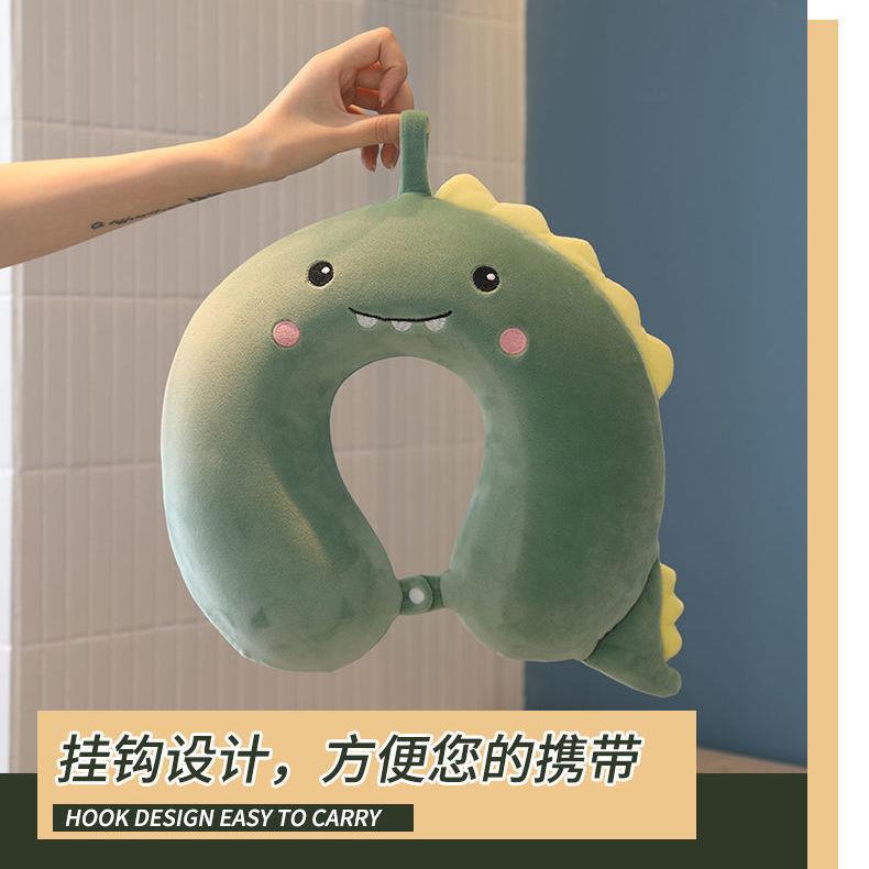 直销新款新款卡通u型枕护颈枕可爱记忆午睡枕护颈U枕飞机旅行颈椎