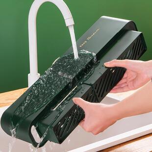 伸缩式 直销新款 水池挡水板创意厨房用品家用水槽防溅水挡板可伸缩