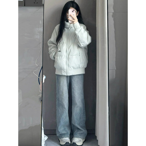 2025年新款冬季羽绒棉服女韩系小个子棉衣面包服学生棉袄情侣外套