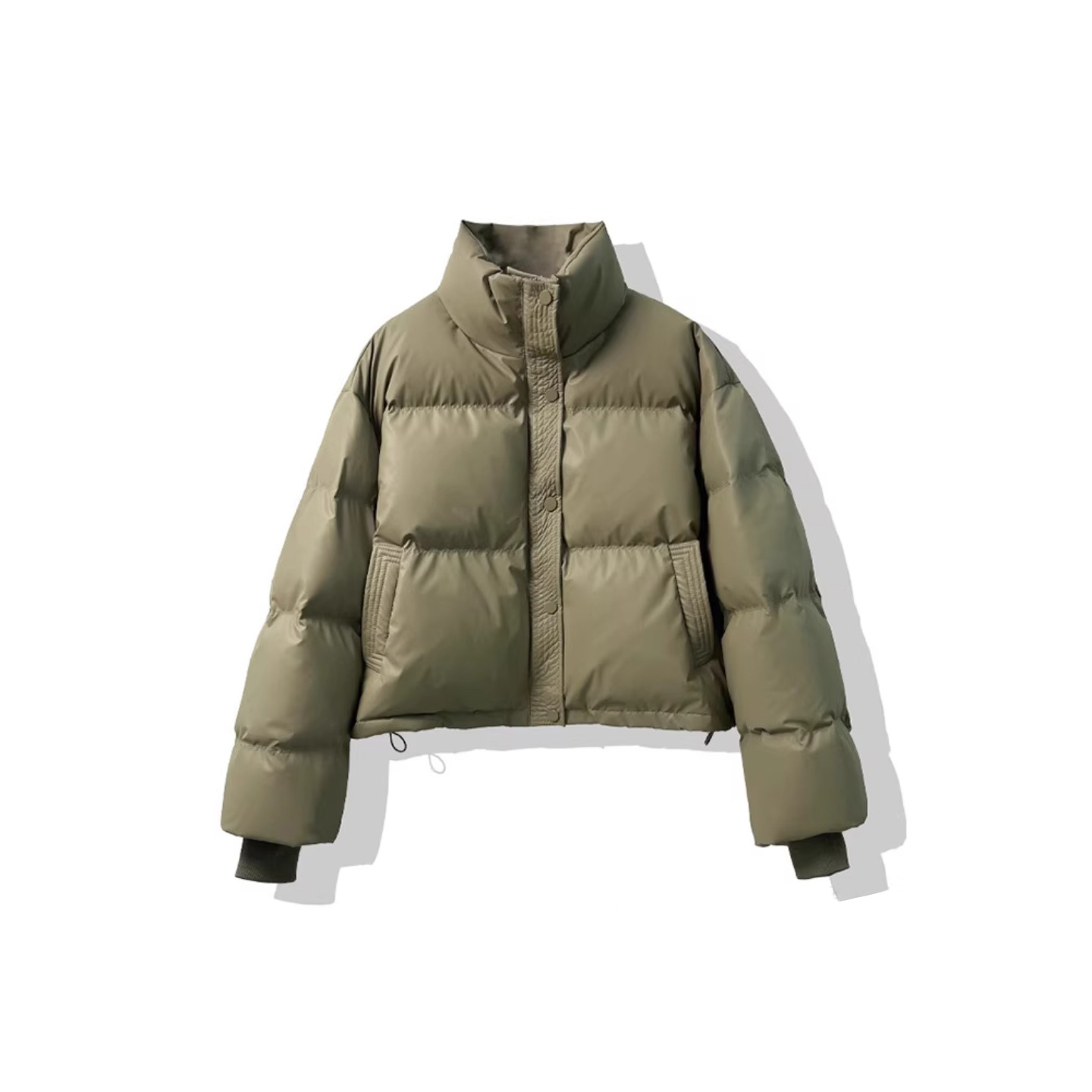 皮棉服女装短款免洗高端时尚2025冬季新款韩版宽松加厚面包服外套