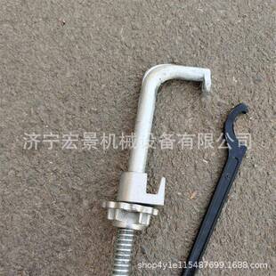 铁路道岔钩锁器尖轨密贴勾锁器斥离可动心简易型钩锁器带扳手