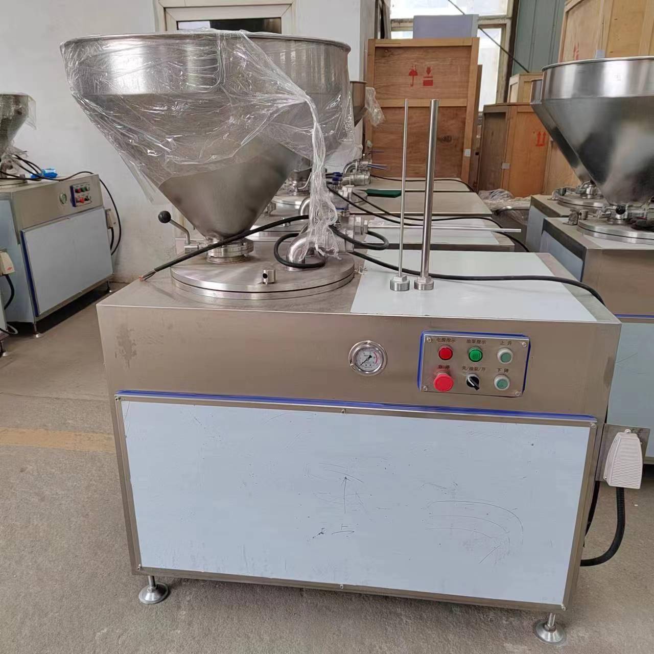 自动灌肠机厂家 腊肠红肠线用设备 鸡肉肠火腿肠灌肠机