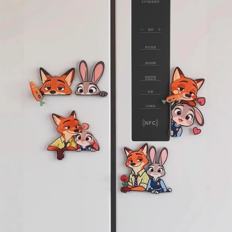 朱迪尼克冰箱贴甜到我心坎里了！