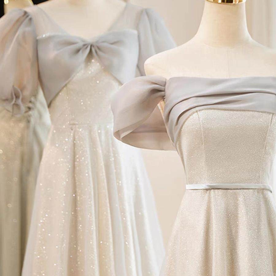 出租赁伴娘服姐妹闺蜜团2025新款修身显瘦平时可穿法式小众礼服裙