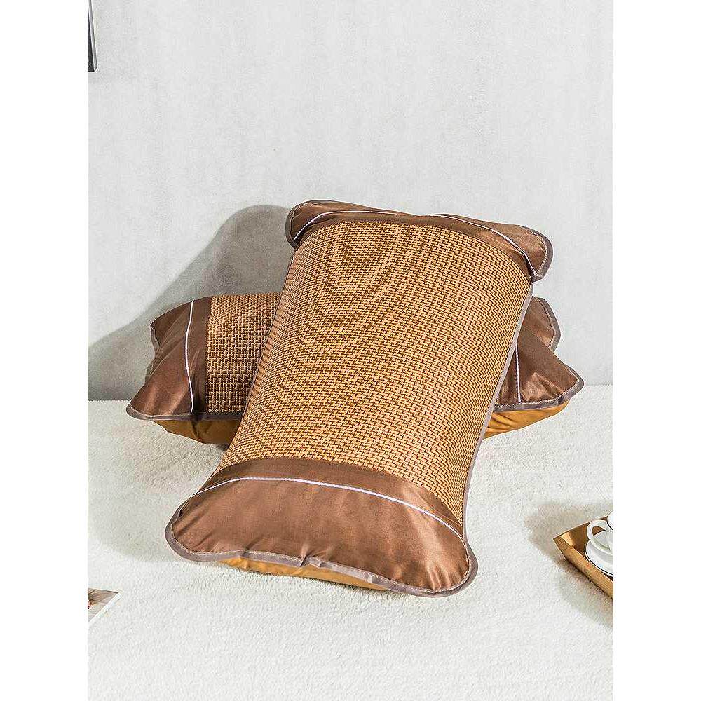 枕套凉席藤草枕头套学生宿舍成人夏季单人枕皮信封式儿童凉爽家用