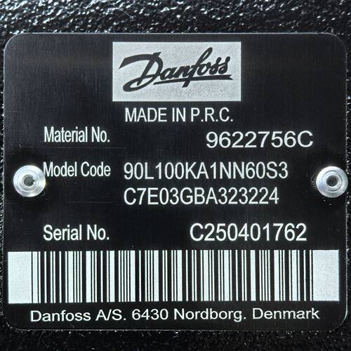 9622756C90L100KA1NN60S3C7E03GBA323224#Danfoss液压泵