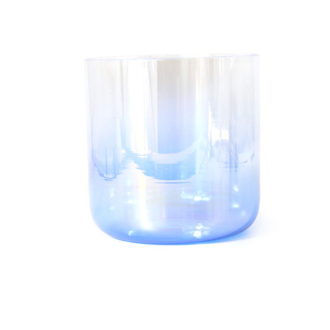 跨境爆款432Hz水晶钵专业颂钵蓝色静心音乐碗瑜伽辅助乐器带配件
