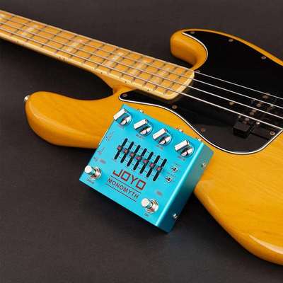 JOYO卓乐R-26电贝斯BASS双通道前级均衡DI箱模双钉单块效果器过载