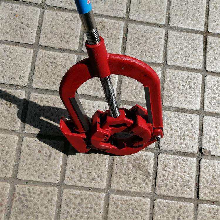 手动割管机2-14寸四轮割钢管管道切割机旋转式切割管器