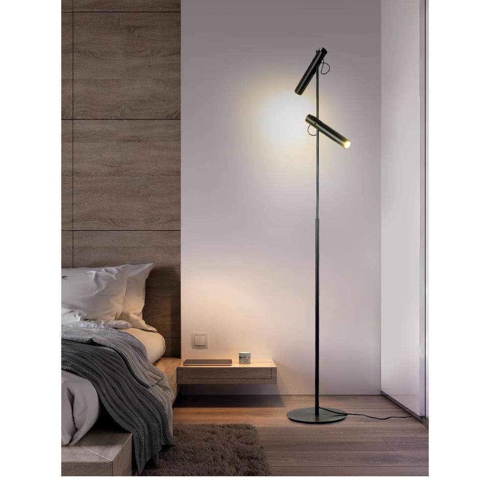 简约现代北欧落地灯客厅卧室书房样板房设计师创意可调节沙发立灯