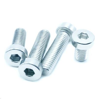 DIN7984螺丝M3薄圆柱头内六角不锈钢304(A2)