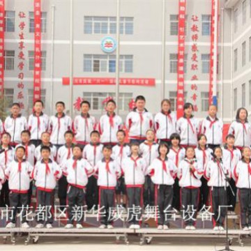 学校合唱台演出合唱台六一儿童节合唱台铝合金折叠合唱台
