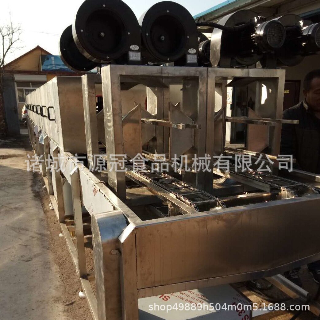 塑料筐专用清洗机隧道式鸡蛋箱洗箱机肉食筐熱碱水洗筐机厂家