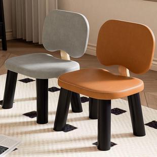 实木靠背凳小椅子幼儿园阅读书板凳儿童凳子大人沙发凳矮凳矮椅子