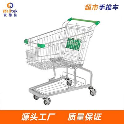 超市手推车卖场便民德式购物车仓库理货车拣货车