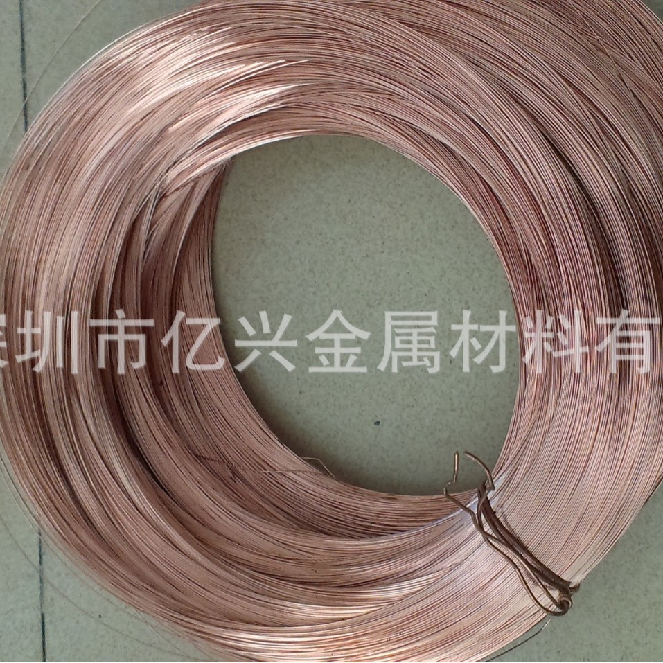【亿兴金属】铜线 供应优质红铜线 Φ1.0mm 紫铜线 Φ0.2~15