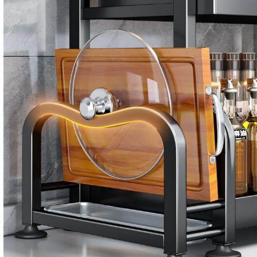 厨房置物架置物架多功能调料品架厨房盐调味罐收纳盒台面调料架子