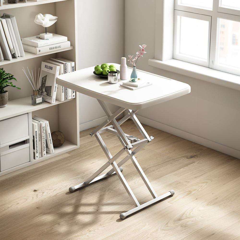 折叠桌子餐桌家用便携电脑桌简易办公桌小户型学习可升降车载小桌