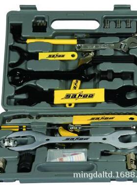 SAHOO鲨虎骑行装备精致多功能组合工具套装自行车工具