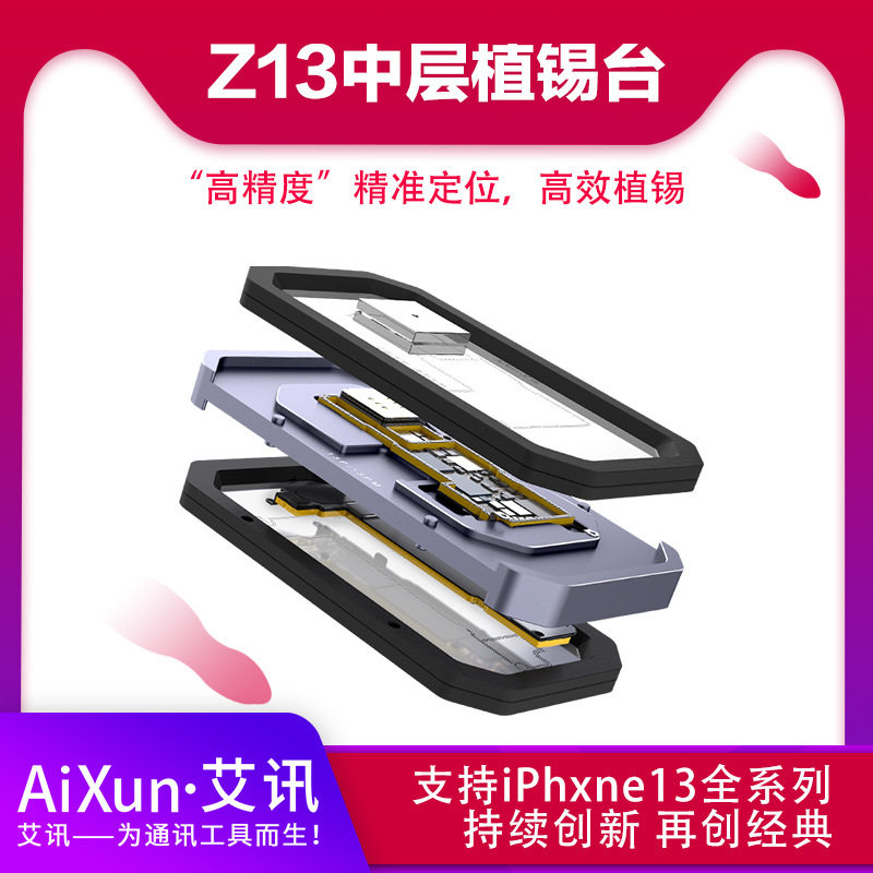 艾讯z13中层植锡台适用1313Promax全系列主板双面植锡精准定位