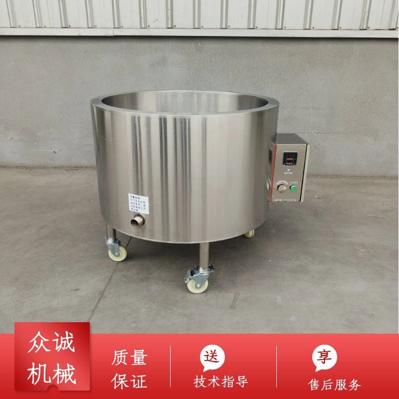 多功能油炸锅一机多用小型不锈钢豆腐泡油炸机生物质颗粒油炸锅