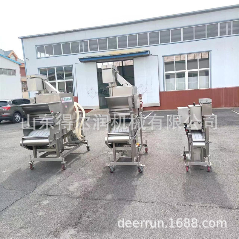 奶香片面包淋浆机炸麻花上糠机全自动鸡柳上糠机鸡排上糠设备