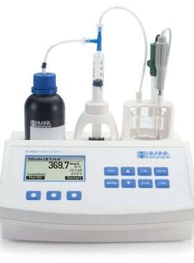 意大利HANNA  微电脑总酸滴定酸度测定仪HI84530