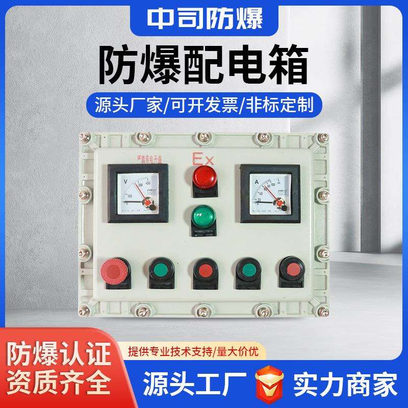 防爆数显仪表按钮控制箱铝合金照明动力配电箱电箱接线箱304防护