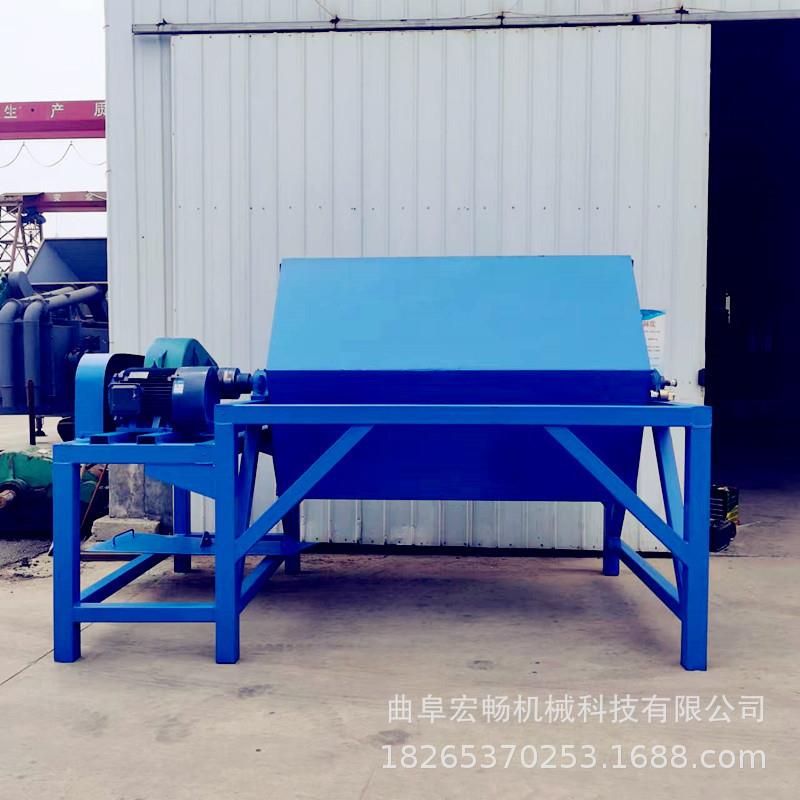 宏畅火烧铁除锈干磨机多规格型号六角滚筒抛光机6米长研磨机